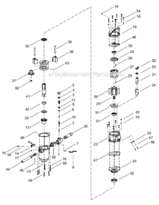 Part Location Diagram of 6159948710 Chicago Pneumatic Safety Instructions